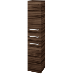 Dřevojas - Vysoká skříň DOS SVD2Z 35 - D06 Ořech / Úchytka T01 / D06 Ořech / Levé (64870A)