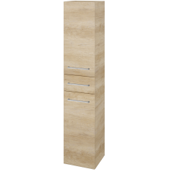 Dřevojas - Vysoká skříň DOS SVD2Z 35 - D15 Nebraska / Úchytka T04 / D15 Nebraska / Levé (174385E)