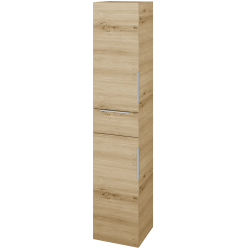 Dřevojas - Vysoká skříň DOS SVD2Z 35 - D22 Karamel / Úchytka T05 / D22 Karamel / Levé (460136F)