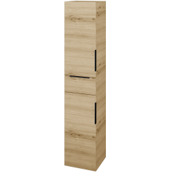 Dřevojas - Vysoká skříň DOS SVD2Z 35 - D22 Karamel / Úchytka T07 / D22 Karamel / Levé (460136I)