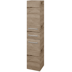 Dřevojas - Vysoká skříň DOS SVD2Z 35 - D23 Herkules / Úchytka T03 / D23 Herkules / Levé (422318C)