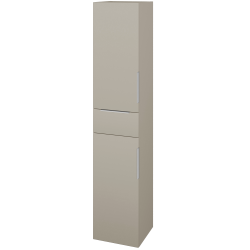 Dřevojas - Vysoká skříň DOS SVD2Z 35 - L04 Béžová vysoký lesk / Úchytka T05 / L04 Béžová vysoký lesk / Levé (117009F)
