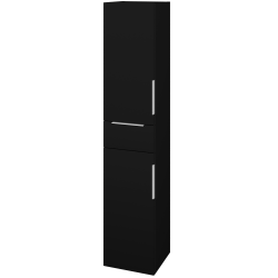 Dřevojas - Vysoká skříň DOS SVD2Z 35 - M17 Černá mat / Úchytka T05 / M17 Černá mat / Levé (460228F)