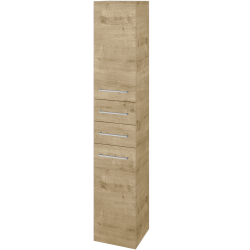 Dřevojas - Vysoká skříň DOS SVD2Z2 35 - D09 Arlington / Úchytka T04 / D09 Arlington / Levé (144210E)