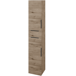 Dřevojas - Vysoká skříň DOS SVD2Z2 35 - D23 Herkules / Úchytka T07 / D23 Herkules / Levé (459741I)