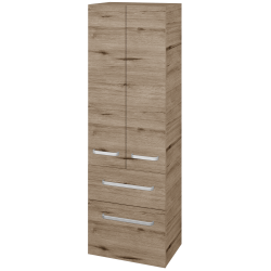 Dřevojas - Vysoká skříň DOS SVD2Z2 50 - D23 Herkules / Úchytka T01 / D23 Herkules (459208A)