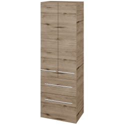 Dřevojas - Vysoká skříň DOS SVD2Z2 50 - D23 Herkules / Úchytka T02 / D23 Herkules (459208B)