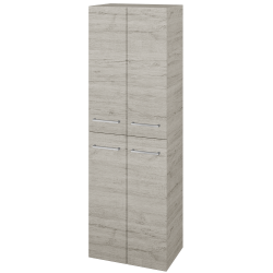 Dřevojas - Vysoká skříň DOS SVD4 50 - D05 Oregon / Úchytka T04 / D05 Oregon (66188E)