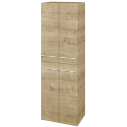 Dřevojas - Vysoká skříň DOS SVD4 50 - D09 Arlington / Úchytka T02 / D09 Arlington (116026B)