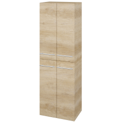 Dřevojas - Vysoká skříň DOS SVD4 50 - D15 Nebraska / Úchytka T02 / D15 Nebraska (174262B)