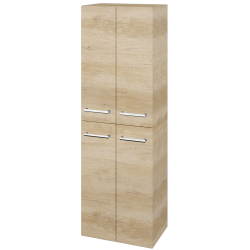 Dřevojas - Vysoká skříň DOS SVD4 50 - D15 Nebraska / Úchytka T03 / D15 Nebraska (174262C)