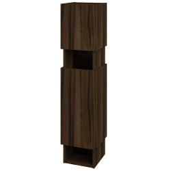 Dřevojas - Vysoká skříň INVENCE SVD2O 35 - D06 Ořech / D06 Ořech / Levé (147914)