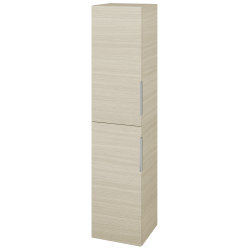 Dřevojas - Vysoká skříň s košem na prádlo DOS SVD2K 35 - D04 Dub / Úchytka T05 / D04 Dub / Levé (210540F)