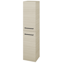 Dřevojas - Vysoká skříň s košem na prádlo DOS SVD2K 35 - D04 Dub / Úchytka T06 / D04 Dub / Levé (210540H)