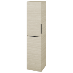 Dřevojas - Vysoká skříň s košem na prádlo DOS SVD2K 35 - D04 Dub / Úchytka T07 / D04 Dub / Levé (210540I)