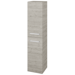 Dřevojas - Vysoká skříň s košem na prádlo DOS SVD2K 35 - D05 Oregon / Úchytka T01 / D05 Oregon / Levé (210557A)