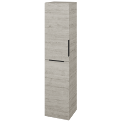Dřevojas - Vysoká skříň s košem na prádlo DOS SVD2K 35 - D05 Oregon / Úchytka T07 / D05 Oregon / Levé (210557I)