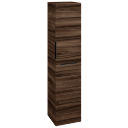Dřevojas - Vysoká skříň s košem na prádlo DOS SVD2K 35 - D06 Ořech / Úchytka T07 / D06 Ořech / Pravé (210564IP)