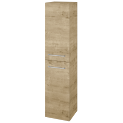Dřevojas - Vysoká skříň s košem na prádlo DOS SVD2K 35 - D09 Arlington / Úchytka T04 / D09 Arlington / Levé (210588E)