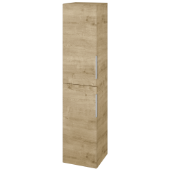 Dřevojas - Vysoká skříň s košem na prádlo DOS SVD2K 35 - D09 Arlington / Úchytka T05 / D09 Arlington / Levé (210588F)