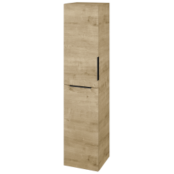Dřevojas - Vysoká skříň s košem na prádlo DOS SVD2K 35 - D09 Arlington / Úchytka T07 / D09 Arlington / Levé (210588I)