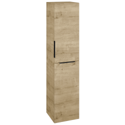 Dřevojas - Vysoká skříň s košem na prádlo DOS SVD2K 35 - D09 Arlington / Úchytka T07 / D09 Arlington / Pravé (210588IP)