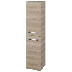 Dřevojas - Vysoká skříň s košem na prádlo DOS SVD2K 35 - D17 Colorado / Úchytka T03 / D17 Colorado / Levé (210632C)