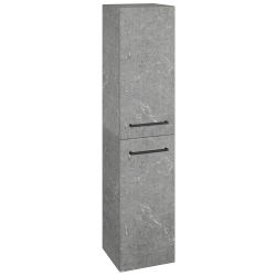 Dřevojas - Vysoká skříň s košem na prádlo DOS SVD2K 35 - D20 Galaxy / Úchytka T06 / D20 Galaxy / Pravé (280086HP)