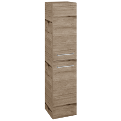 Dřevojas - Vysoká skříň s košem na prádlo DOS SVD2K 35 - D23 Herkules / Úchytka T04 / D23 Herkules / Pravé (460105EP)