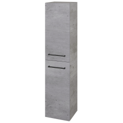 Dřevojas - Vysoká skříň s košem na prádlo DOS SVD2K 35 - D26 Ontario / Úchytka T06 / D26 Ontario / Levé (460075H)