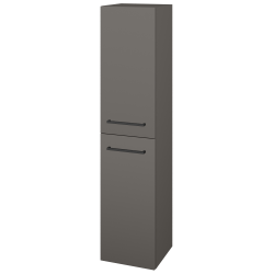 Dřevojas - Vysoká skříň s košem na prádlo DOS SVD2K 35 - N06 Lava / Úchytka T06 / N06 Lava / Levé (210946H)