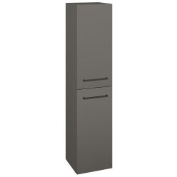 Dřevojas - Vysoká skříň s košem na prádlo DOS SVD2K 35 - N06 Lava / Úchytka T06 / N06 Lava / Pravé (210946HP)