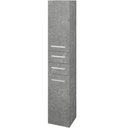 Dřevojas - Vysoká skříň s košem na prádlo DOS SVD2Z2K 35 - D20 Galaxy / Úchytka T01 / D20 Galaxy / Levé (356309A)