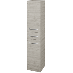 Dřevojas - Vysoká skříň s košem na prádlo DOS SVD2ZK 35 - D05 Oregon / Úchytka T03 / D05 Oregon / Levé (355746C)