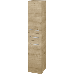 Dřevojas - Vysoká skříň s košem na prádlo DOS SVD2ZK 35 - D09 Arlington / Úchytka T04 / D09 Arlington / Levé (355777E)