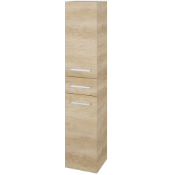 Dřevojas - Vysoká skříň s košem na prádlo DOS SVD2ZK 35 - D15 Nebraska / Úchytka T01 / D15 Nebraska / Levé (355791A)