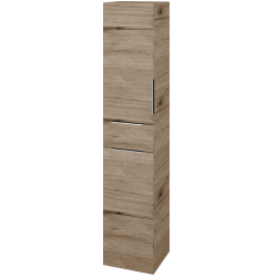 Dřevojas - Vysoká skříň s košem na prádlo DOS SVD2ZK 35 - D23 Herkules / Úchytka T05 / D23 Herkules / Levé (459925F)