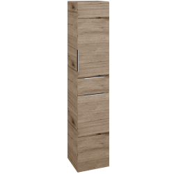 Dřevojas - Vysoká skříň s košem na prádlo DOS SVD2ZK 35 - D23 Herkules / Úchytka T05 / D23 Herkules / Pravé (459925FP)