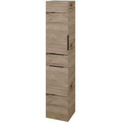 Dřevojas - Vysoká skříň s košem na prádlo DOS SVD2ZK 35 - D23 Herkules / Úchytka T07 / D23 Herkules / Levé (459925I)