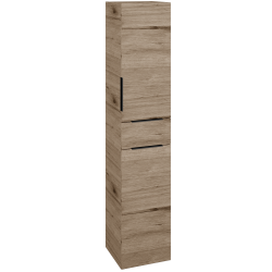 Dřevojas - Vysoká skříň s košem na prádlo DOS SVD2ZK 35 - D23 Herkules / Úchytka T07 / D23 Herkules / Pravé (459925IP)