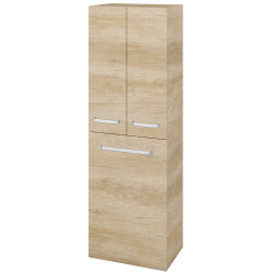 Dřevojas - Vysoká skříň s košem na prádlo DOS SVD3K 50 - D15 Nebraska / Úchytka T01 / D15 Nebraska (174361A)