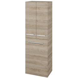 Dřevojas - Vysoká skříň s košem na prádlo DOS SVD3K 50 - D17 Colorado / Úchytka T03 / D17 Colorado (209643C)