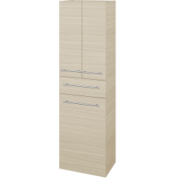 Dřevojas - Vysoká skříň s košem na prádlo DOS SVD3ZK 50 - D04 Dub / Úchytka T02 / D04 Dub (356699B)