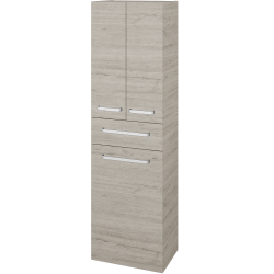 Dřevojas - Vysoká skříň s košem na prádlo DOS SVD3ZK 50 - D05 Oregon / Úchytka T01 / D05 Oregon (356705A)