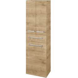Dřevojas - Vysoká skříň s košem na prádlo DOS SVD3ZK 50 - D09 Arlington / Úchytka T03 / D09 Arlington (356736C)