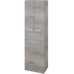 Dřevojas - Vysoká skříň s košem na prádlo DOS SVD3ZK 50 - D24 Ohio / Úchytka T03 / D24 Ohio (459376C)