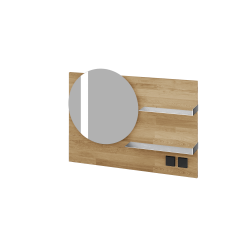 Dřevojas - Zrcadlo INVENCE ZCOPE 90 - A01 Dub (masiv) (340117)