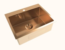 Dřez SAT Aurum rose gold SATSINK5545BRG (SATSINK5545BRG)