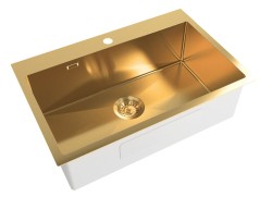 Dřez SAT Aurum zlatá SATSINK6845BG (SATSINK6845BG)