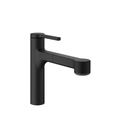 Dřezová baterie KWC AVA 2.0, 125365, Matt Black (125365)